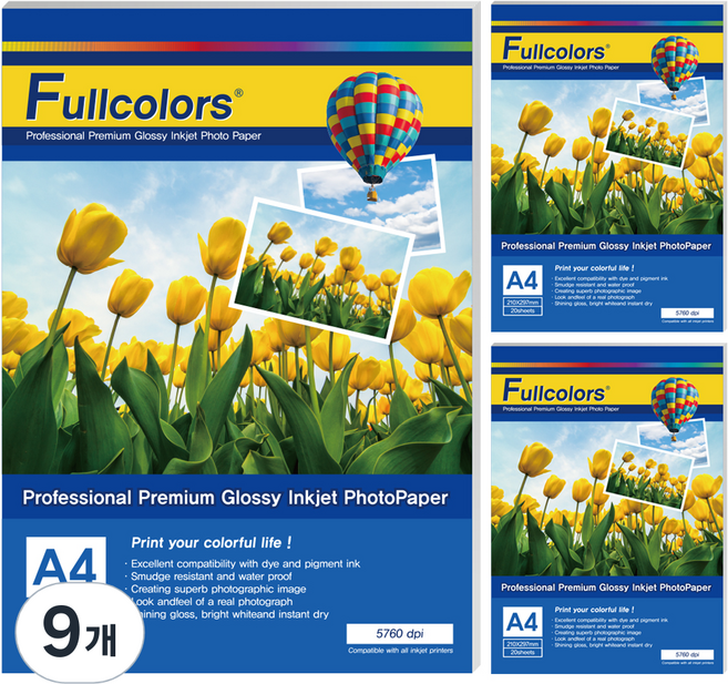fullcolors 相片紙 200g, A4, 180個