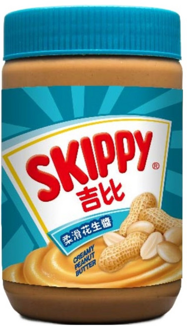 SKIPPY 吉比 柔滑花生醬 口感濃郁 香氣四溢
