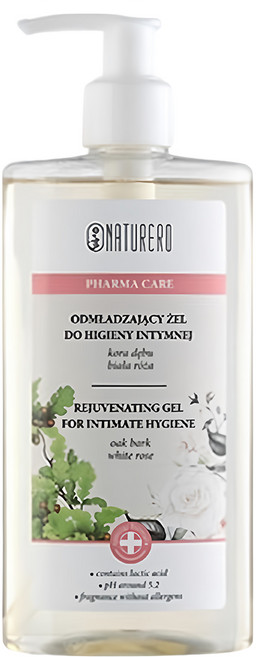 GREEN PHARMACY Naturero 植淨林 白玫瑰青春彈嫩私密潔膚露, 1瓶, 300ml