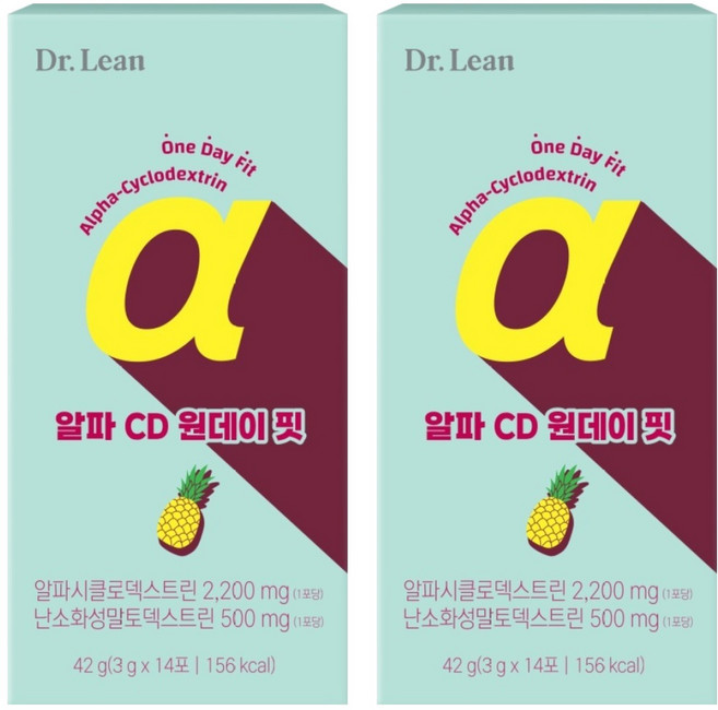 닥터린 알파 CD 원데이 핏 14p, 42g, 2개