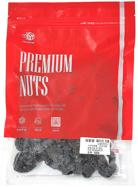 다다모마켓 건자두, 500g, 1개