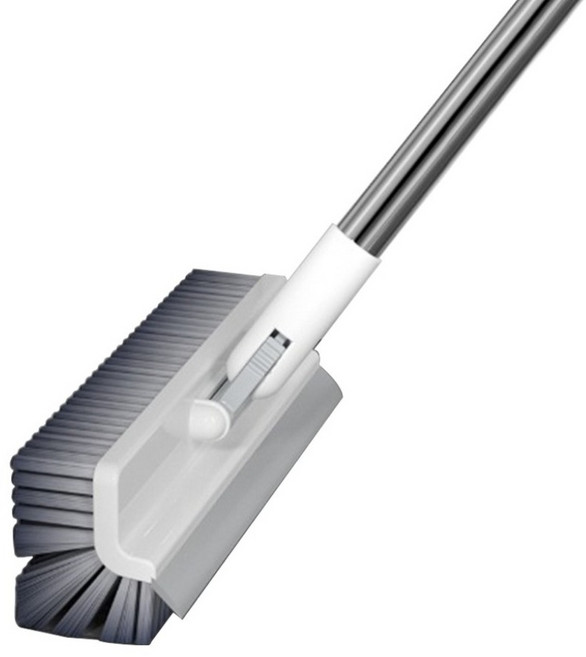 무식이네 청소박사 화장실 틈새 욕실 바닥 청소솔 밀대, 화이트, 1개