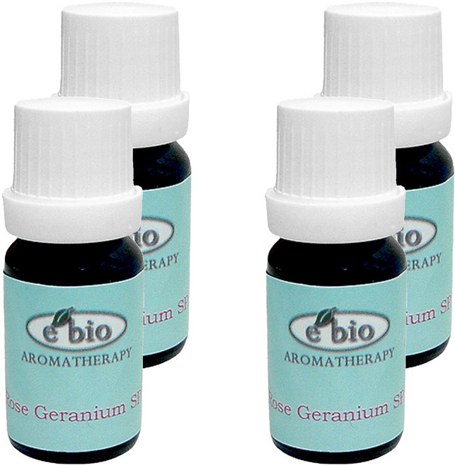 e'bio 玫瑰花妍水療泡澡精油, 10ml, 4瓶