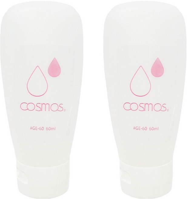 台灣 COSMOS 軟管 60ml, 霧面白, 2個