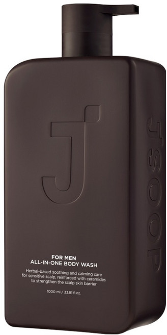 제이숲 포맨 올인원 바디워시 허브우디향, 1L, 1개