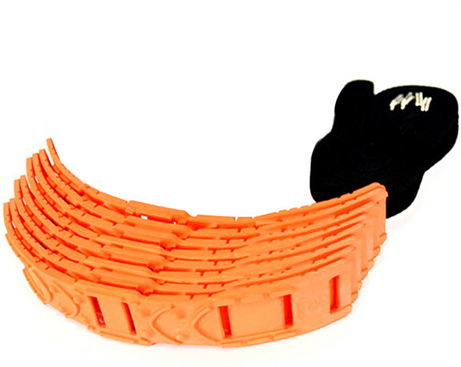 블랙라벨 RV용 하이브리드 스노우체인 우레탄 8p + 벨트 8p 세트 블랙, 1세트