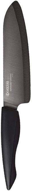 KyOCERa 京瓷 日本境內版 抗菌多功能精密陶瓷刀 北齋富嶽三十六景, 黑色, 1支