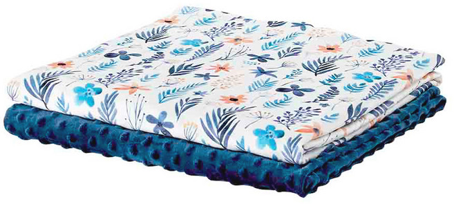 Roaze 柔仕 舒眠豆毯 薄款 500g, 盛夏花草