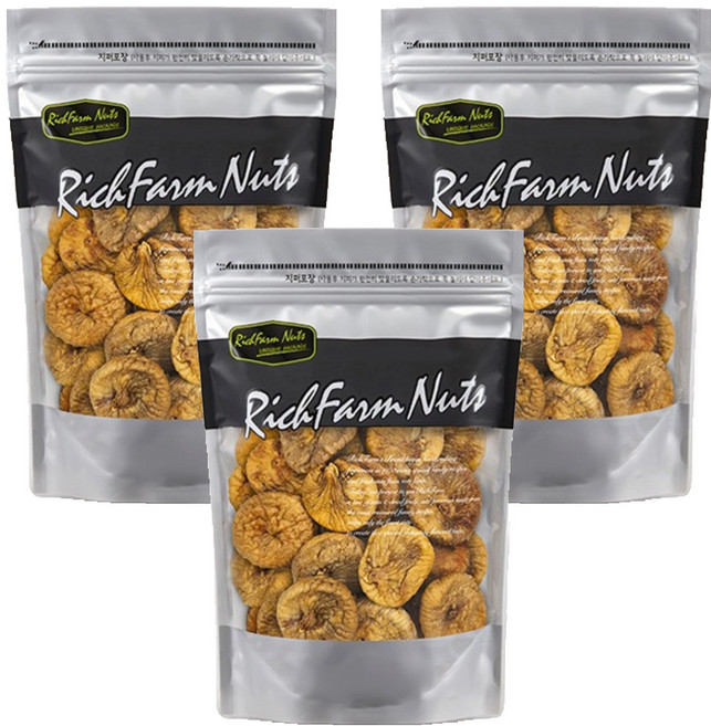 RichFarm Nuts 半乾燥無花果, 3個, 300g
