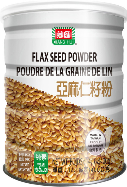 XIANG HUI 薌匯 亞麻仁籽粉, 400g, 1罐