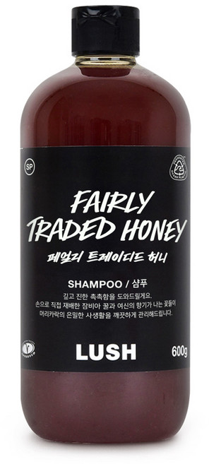 러쉬 페얼리 트레이디드 허니 샴푸, 600g, 1개