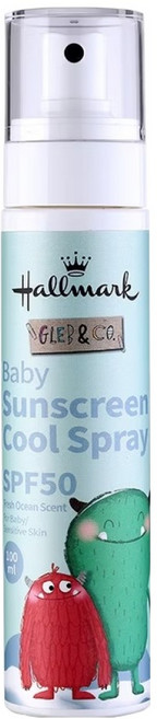 Hallmark 自然之萃寵愛寶寶舒涼防曬噴霧 SPF50 清新海洋香, 100ml, 1瓶