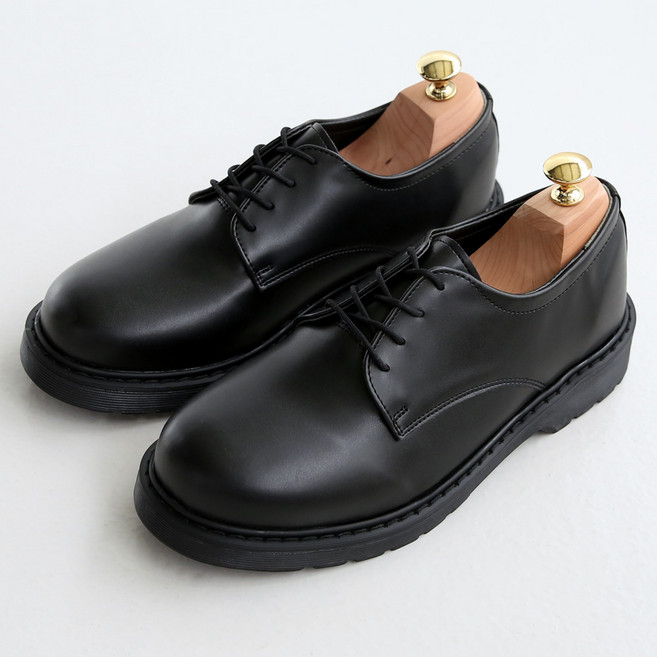 Danggol Bro 男士基本款霧面皮革德比鞋