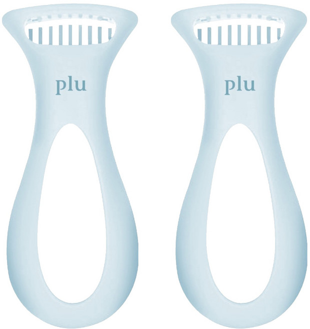 플루 퍼펙트 발 각질 면도기, 2개, 1개