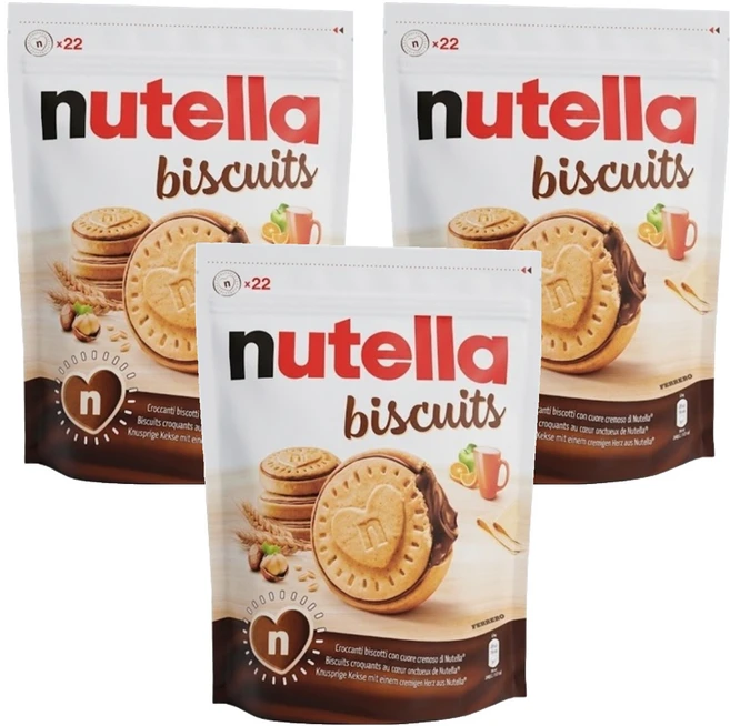 누텔라 비스킷, 304g, 3개 - 쿠팡