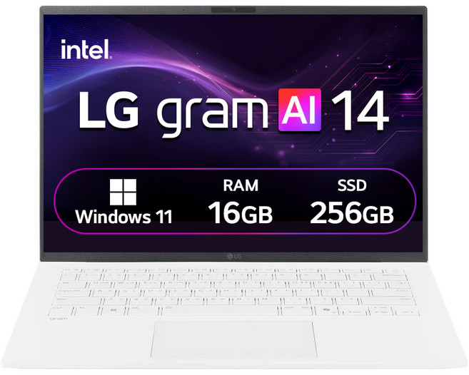 LG전자 2026 그램 AI 14 코어Ultra5 방문설치, 에센스 화이트, 14Z90U-GS5CK, 256GB, 16GB, WIN11 Home