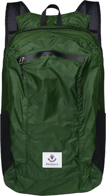 4Monster 超輕量便攜式摺疊後背包 24L 獵人綠, 獵人格林