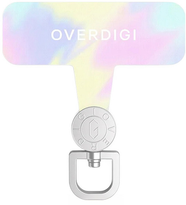 OVERDIGI 360旋轉掛繩墊片 TH03, 黃粉藍紫, 1個