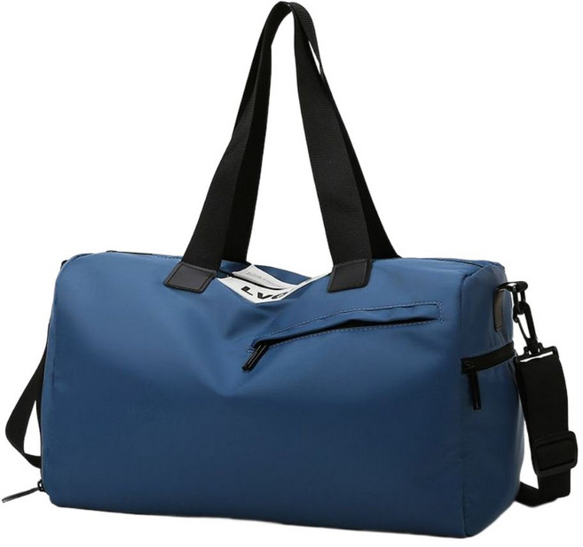 유N아이 여행 요가 헬스 다용도 분리형 신발 가방, 다크블루, 1개