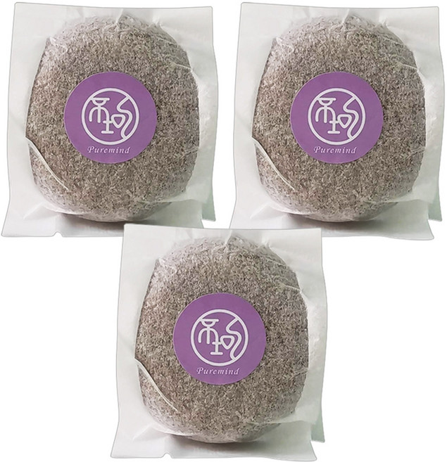 Puremind 不垢 沉香小蒼蘭洗髮餅 無添加色素 香氣清新自然, 60g, 3個