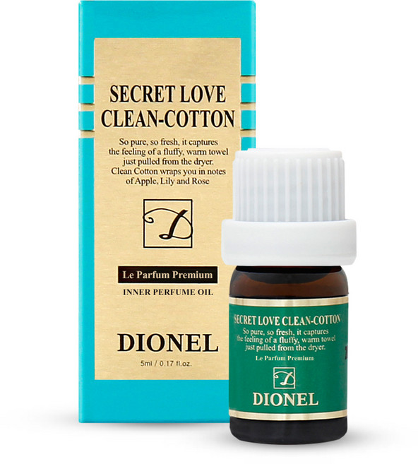디오넬 시크릿러브 클린 코튼 이너퍼퓸, 5ml, 1개