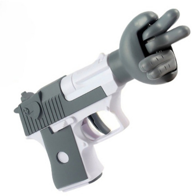 루미쉘 가위 바위 보 총 복불복 내기 게임, 그레이, 1개