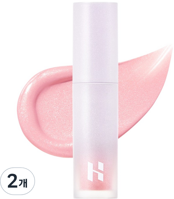 HOLIKA HOLIKA Luminous 牛奶貼妝腮紅 4ml, 02 蜜桃拿鐵, 2個