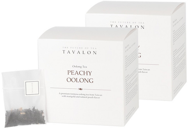 타바론 피치 우롱 티백, 2g, 15개입, 2개