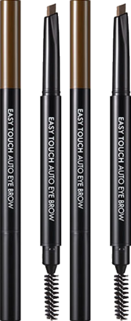 토니모리 이지터치 오토 아이브로우 0.4g, 03다크브라운, 2개