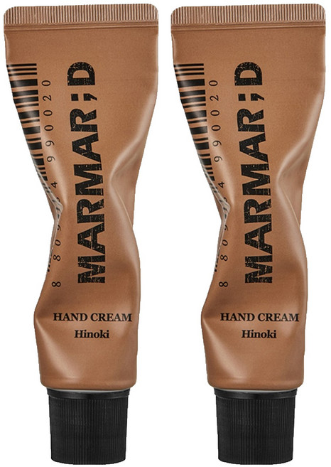 마르마르디 핸드크림 히노끼향, 50ml, 2개