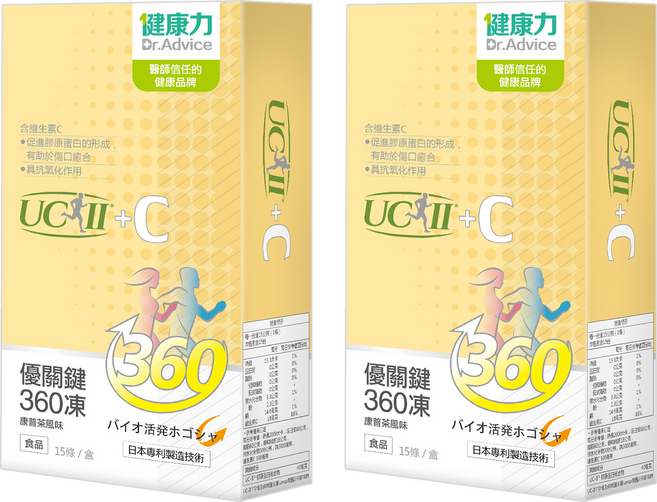 Dr.Advice 健康力 優關鍵360凍, 15條, 2盒