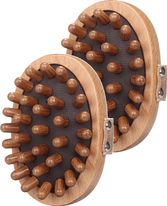 오코로 복부 핸드 마사지기, 혼합색상, 2개