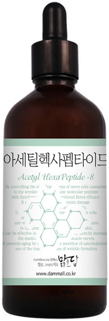 맑을담 아세틸헥사펩타이드 앰플, 100ml, 1개
