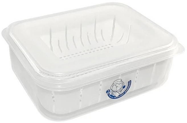 JUSKU 佳斯捷 甜媽媽濾水保鮮盒 6號, 2.5L, 2個