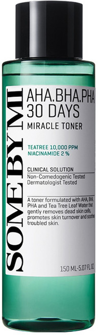 썸바이미 아하 바하 파하 30 데이즈 미라클 토너, 150ml, 1개