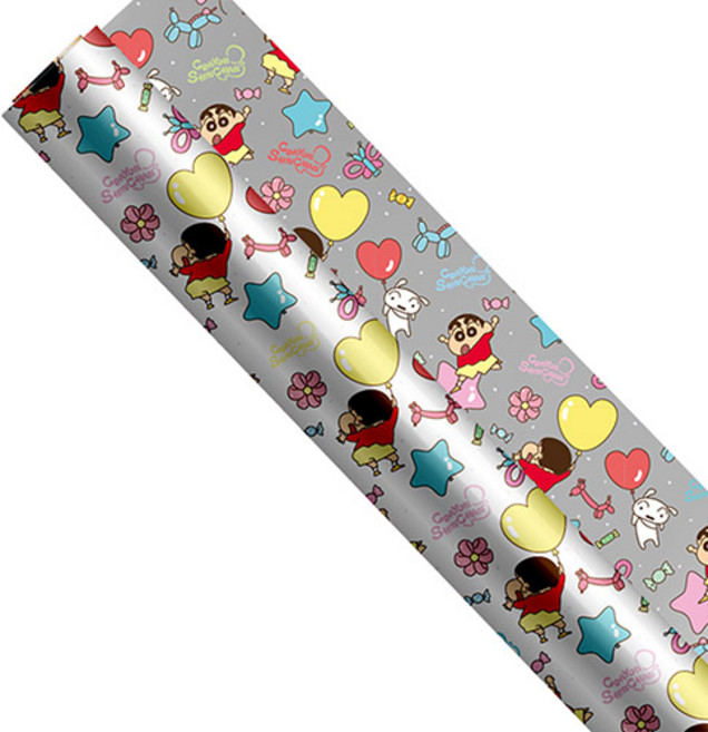 투코비 짱구 증착롤 포장지 L, 혼합색상, 1개