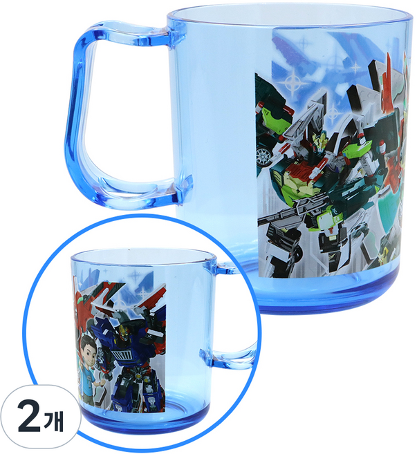 LE BARN 衝鋒戰士16 準備物品杯, 混合顏色, 2個, 320ml