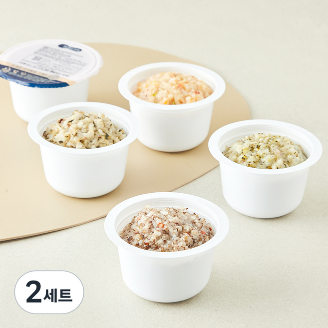 베베쿡 완료기 12~14개월 영양꿀꺽 반짝대장 한우백일송이호두진밥 180g + 새우배추관자진밥 180g + 연어아스파라거스버섯진밥 180g + 대구살호두근대진밥 180g 이유식 B세트, 2세트