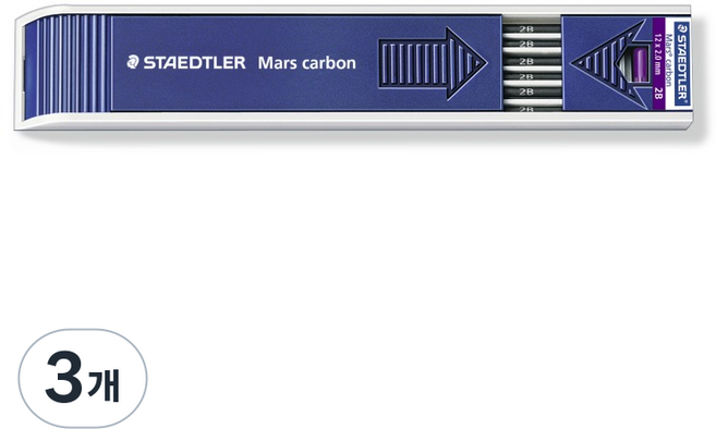 스테들러 마스 카본 200 홀더심, 2mm, 3개