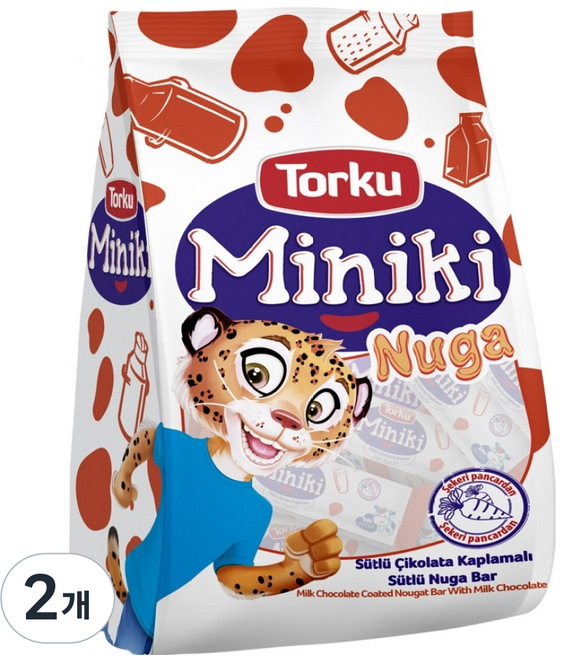 Torku 迷你鑰匙牛軋糖巧克力, 240g, 2個