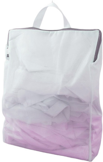 모리의집 촘촘한 속옷 세탁 빨래망 베개 운동화 세탁망 중형, 화이트, 1개