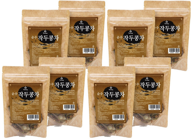 티랑 순수 국내산 작두콩차 볶음, 50g, 1개입, 8개