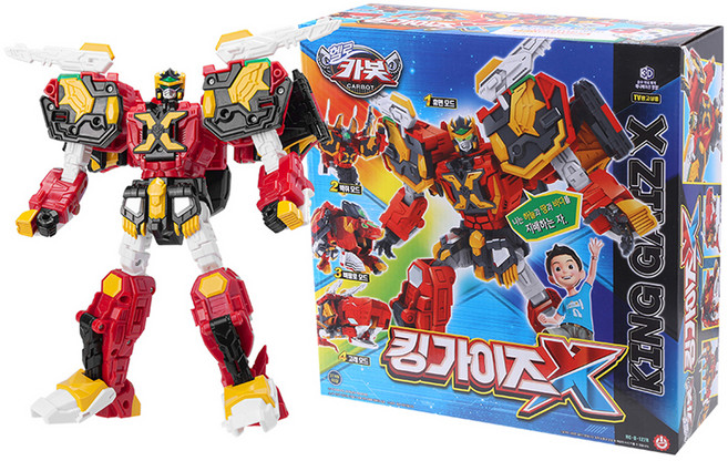 헬로카봇 킹가이즈 X, 혼합색상, 1개