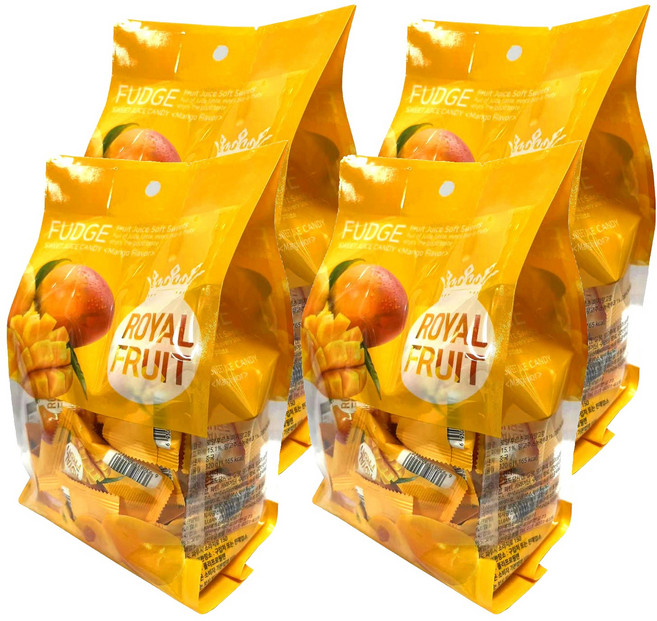 Royal Fruits Fudge芒果軟糖, 320g, 4袋