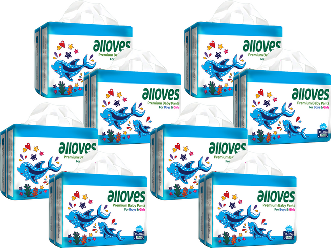 올러브 프리미엄 팬티형 기저귀 남녀공용, 점보형(2XL), 272매