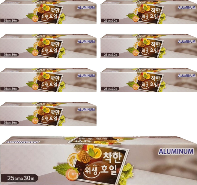 Chakhansikjaeryo 鋁箔紙, 30m, 8盒