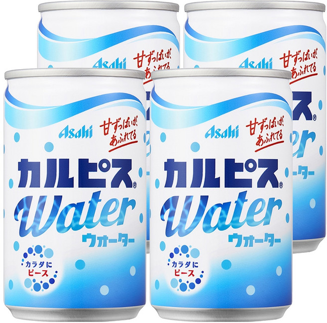 Asahi 朝日 可爾必思水, 160ml, 4罐