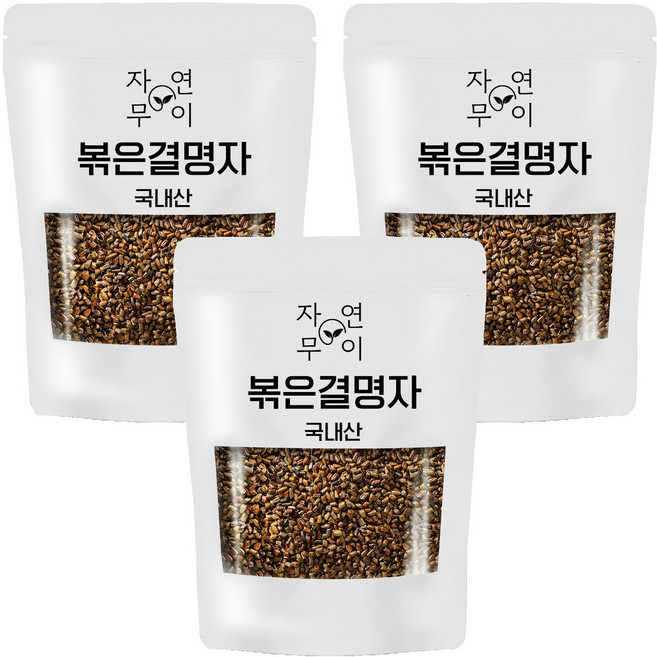 韓國產炒決明子, 3個, 500g