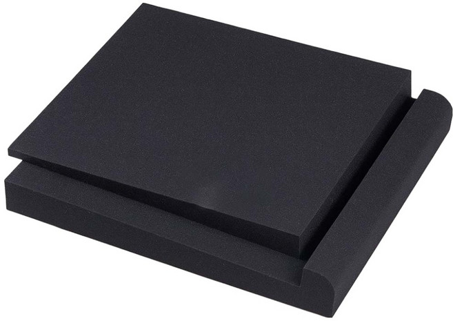 필수플러스 스피커 우퍼 받침대, 블랙, 1세트