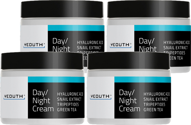 YEOUTH 悠絲 蝸牛多肽超級面霜, 60ml, 4罐